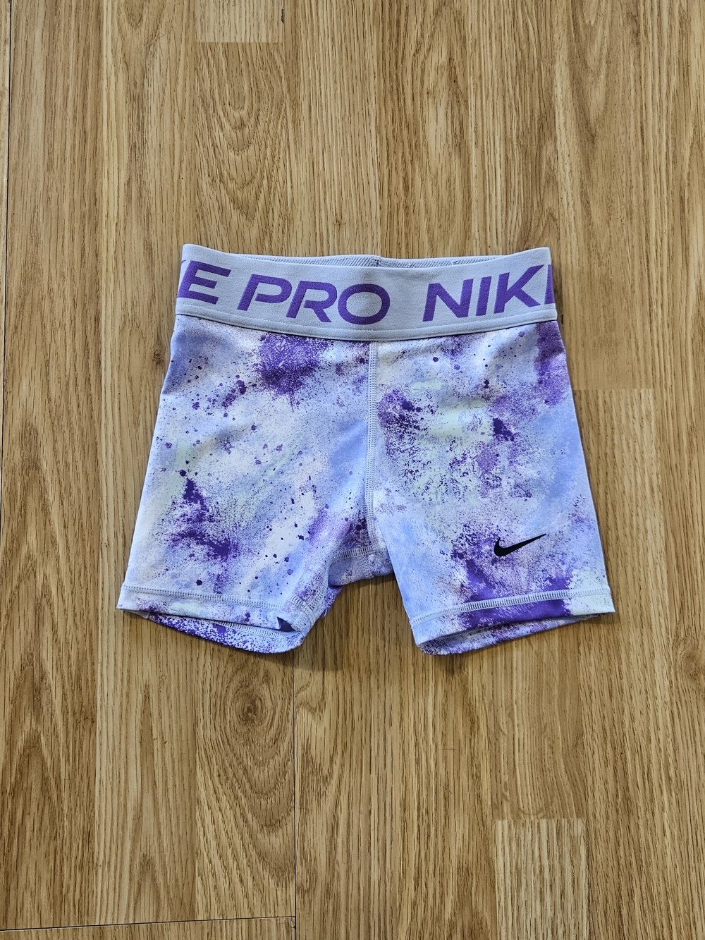 Nike Pro Dri-Fit Kids' Performance Shorts - Light Thistle